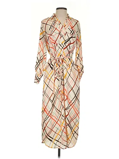 Pre-owned Ny & C Casual Dress In Orange