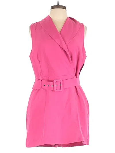 Pre-owned Ny & C Casual Dress In Pink