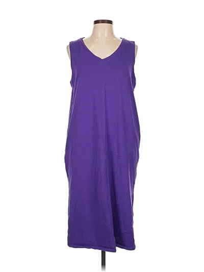 Pre-owned Ny & C Casual Dress In Purple