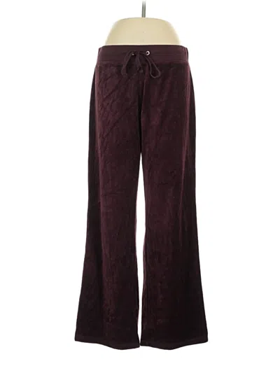 Pre-owned Ny & C Casual Pants In Burgundy
