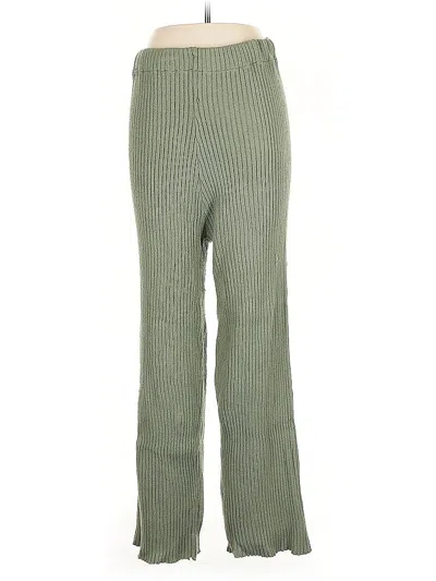 Pre-owned Ny & C Casual Pants In Green