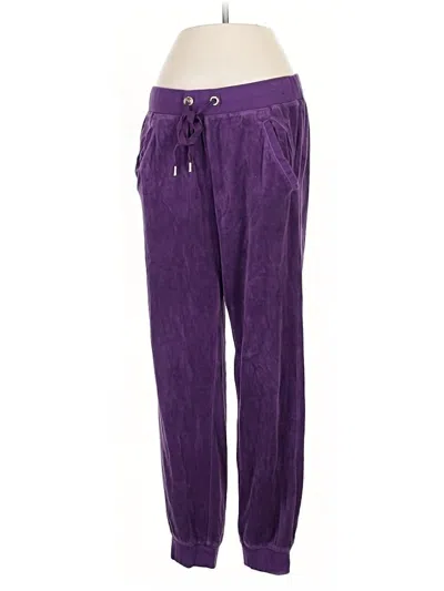 Pre-owned Ny & C Casual Pants In Purple