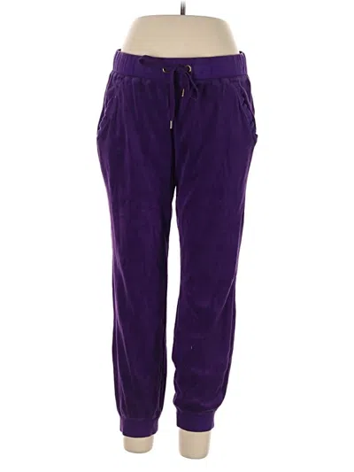 Pre-owned Ny & C Casual Pants In Purple