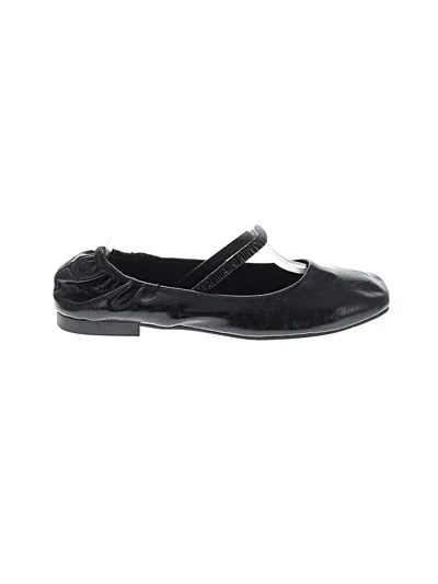 Pre-owned Ny & C Flats In Black