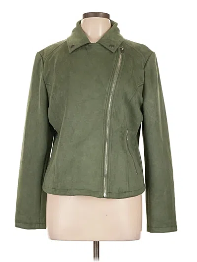 Pre-owned Ny & C Jacket In Green