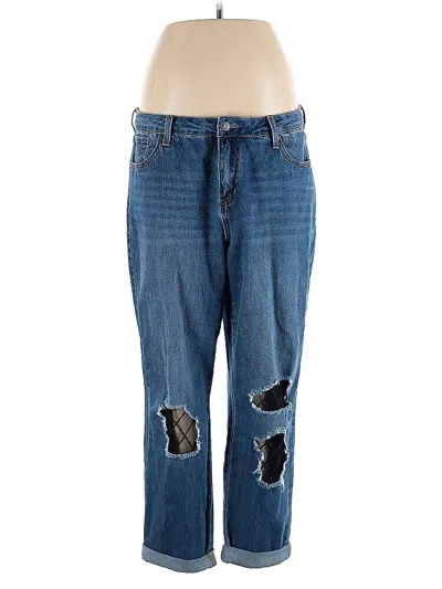 Pre-owned Ny & C Jeans In Blue