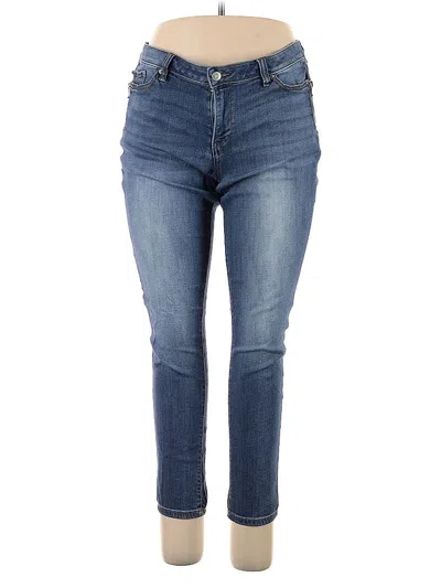 Pre-owned Ny & C Jeans In Blue