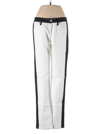 Pre-owned Ny & C Jeans In White