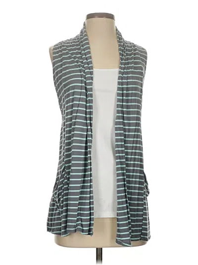 Pre-owned Ny & C Kimono In Gray