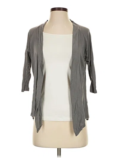 Pre-owned Ny & C Kimono In Gray