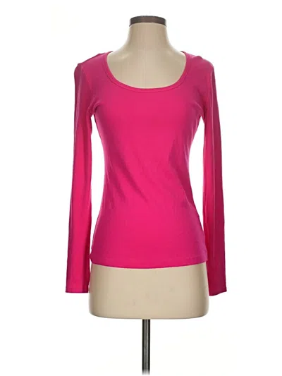 Pre-owned Ny & C Long Sleeve T-shirt In Pink