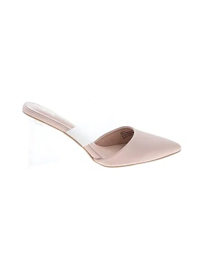 Pre-owned Ny & C Mule/clog In Pink