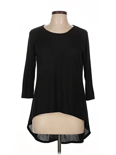 Pre-owned Ny & C Pullover Sweater In Black