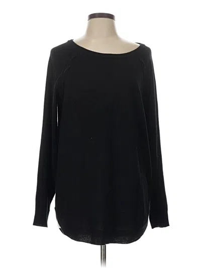 Pre-owned Ny & C Pullover Sweater In Black