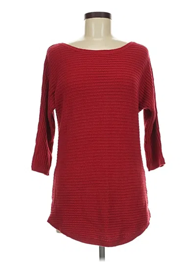 Pre-owned Ny & C Pullover Sweater In Red