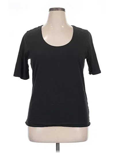 Pre-owned Ny & C Short Sleeve T-shirt In Black