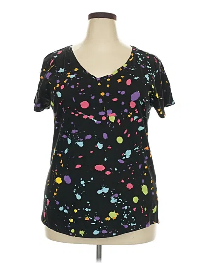 Pre-owned Ny & C Short Sleeve T-shirt In Black
