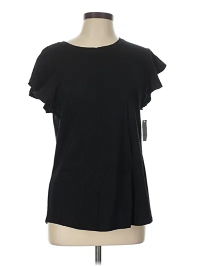 Pre-owned Ny & C Short Sleeve T-shirt In Black