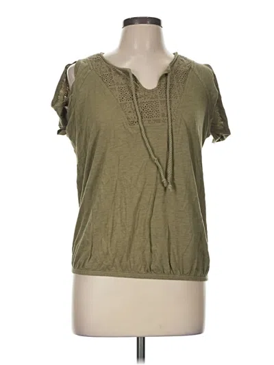 Pre-owned Ny & C Short Sleeve T-shirt In Green