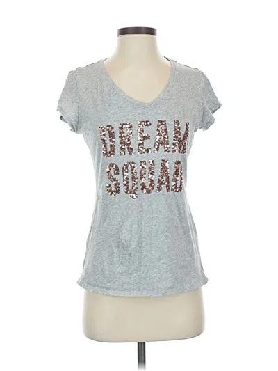 Pre-owned Ny & C Short Sleeve T-shirt In Silver