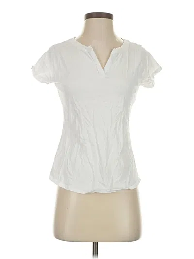 Pre-owned Ny & C Short Sleeve T-shirt In White