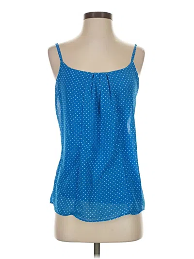 Pre-owned Ny & C Sleeveless Blouse In Blue
