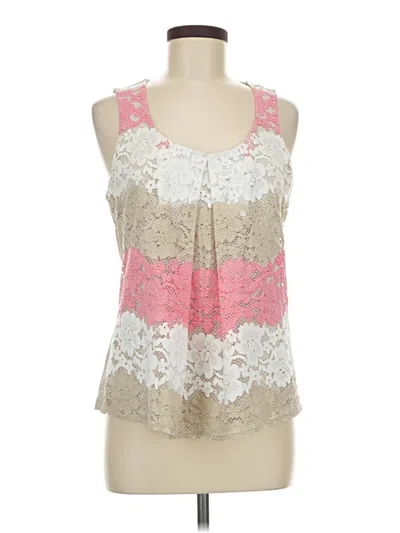 Pre-owned Ny & C Sleeveless Blouse In Pink
