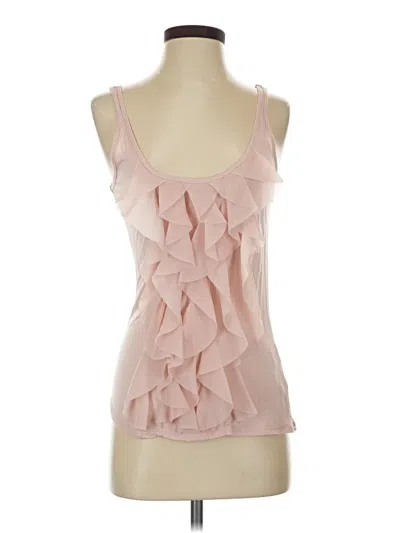 Pre-owned Ny & C Sleeveless Top Pink Sweetheart Neckline Tops