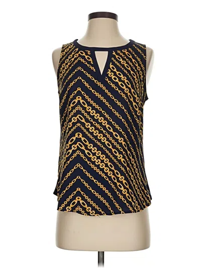 Pre-owned Ny & C Sleeveless T-shirt In Gold