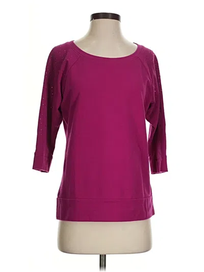 Pre-owned Ny & C Sweatshirt In Purple