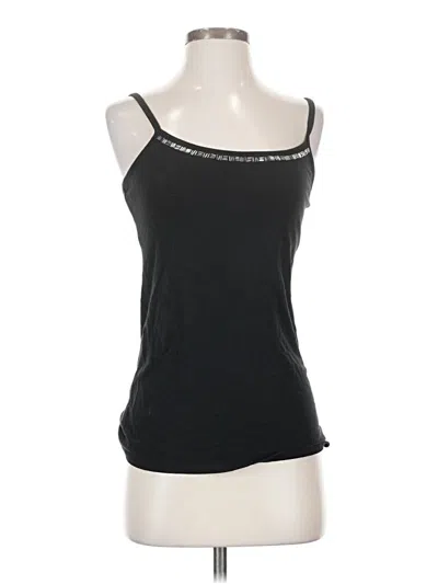 Pre-owned Ny & C Tank Top Black Strapless Neckline Tops