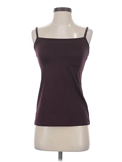 Pre-owned Ny & C Tank Top Burgundy Strapless Neckline Tops