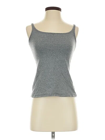 Pre-owned Ny & C Tank Top Gray Strapless Neckline Tops