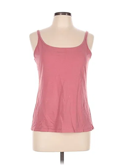 Pre-owned Ny & C Tank Top Pink Strapless Neckline Tops