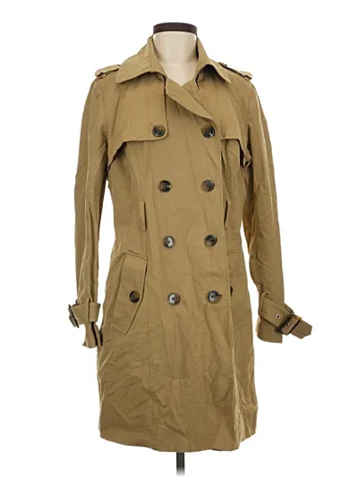 Pre-owned Ny & C Trenchcoat In Tan