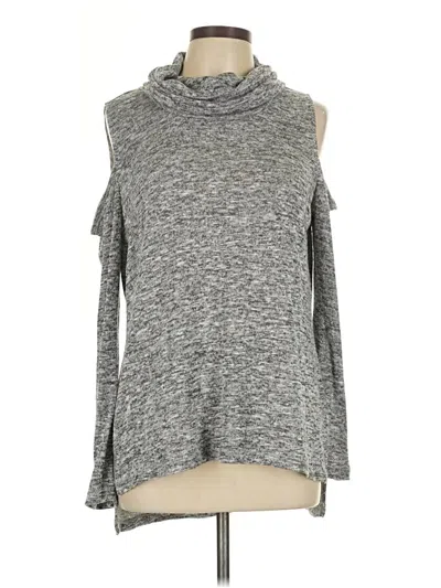 Pre-owned Ny & C Turtleneck Sweater In Gray