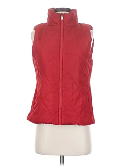 Pre-owned Ny & C Vest In Red