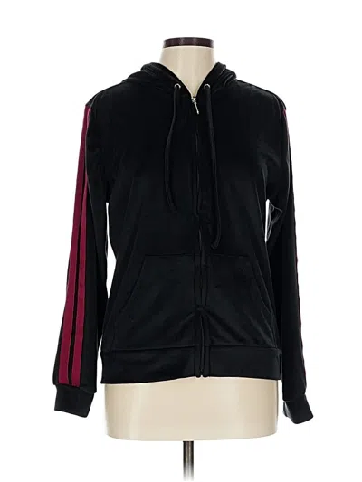 Pre-owned Ny & C Zip Up Hoodie In Black