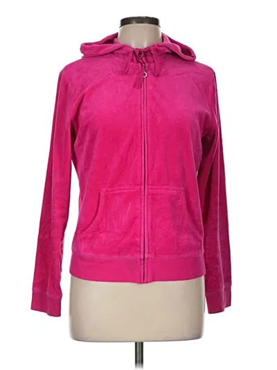 Pre-owned Ny & C Zip Up Hoodie In Pink