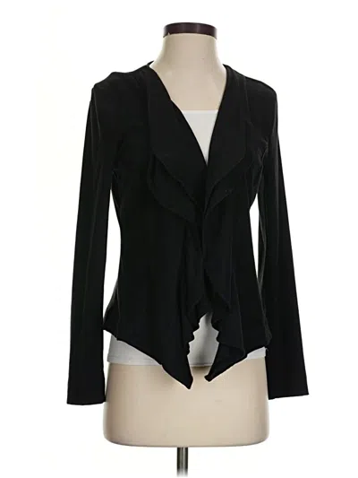 Pre-owned Ny Collection Blazer Jacket In Black