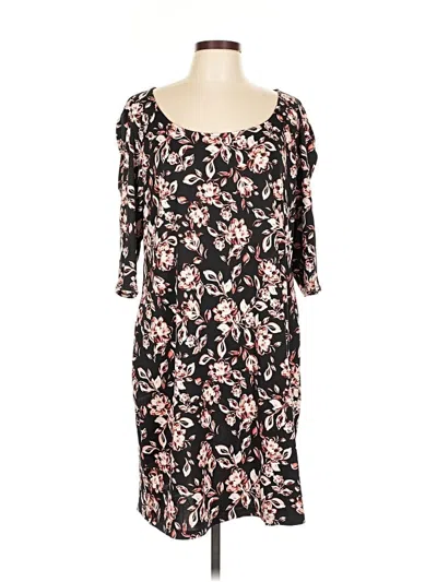 Pre-owned Ny Collection Casual Dress In Black