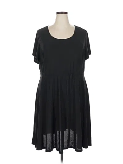 Pre-owned Ny Collection Casual Dress In Black