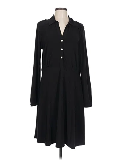 Pre-owned Ny Collection Casual Dress In Black