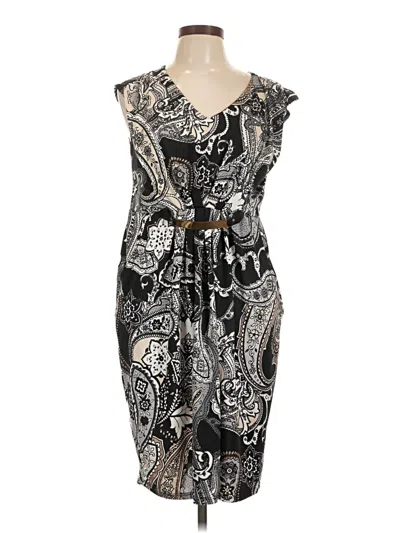 Pre-owned Ny Collection Casual Dress In Black