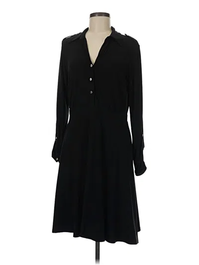 Pre-owned Ny Collection Casual Dress In Black