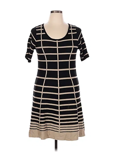 Pre-owned Ny Collection Casual Dress In Black
