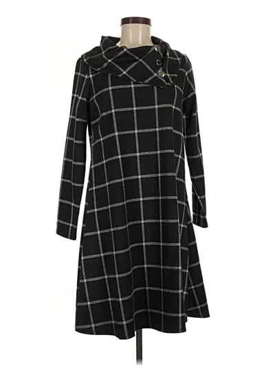 Pre-owned Ny Collection Casual Dress In Black