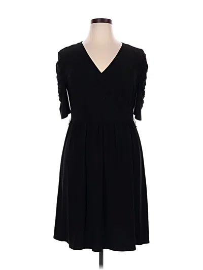 Pre-owned Ny Collection Casual Dress In Black