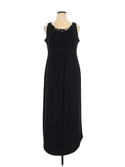 Pre-owned Ny Collection Casual Dress In Black