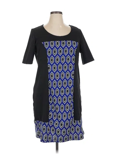 Pre-owned Ny Collection Casual Dress In Blue